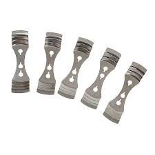 حامل شمعة الفتيل فولاذ غير قابل للصدأ 5 قطع