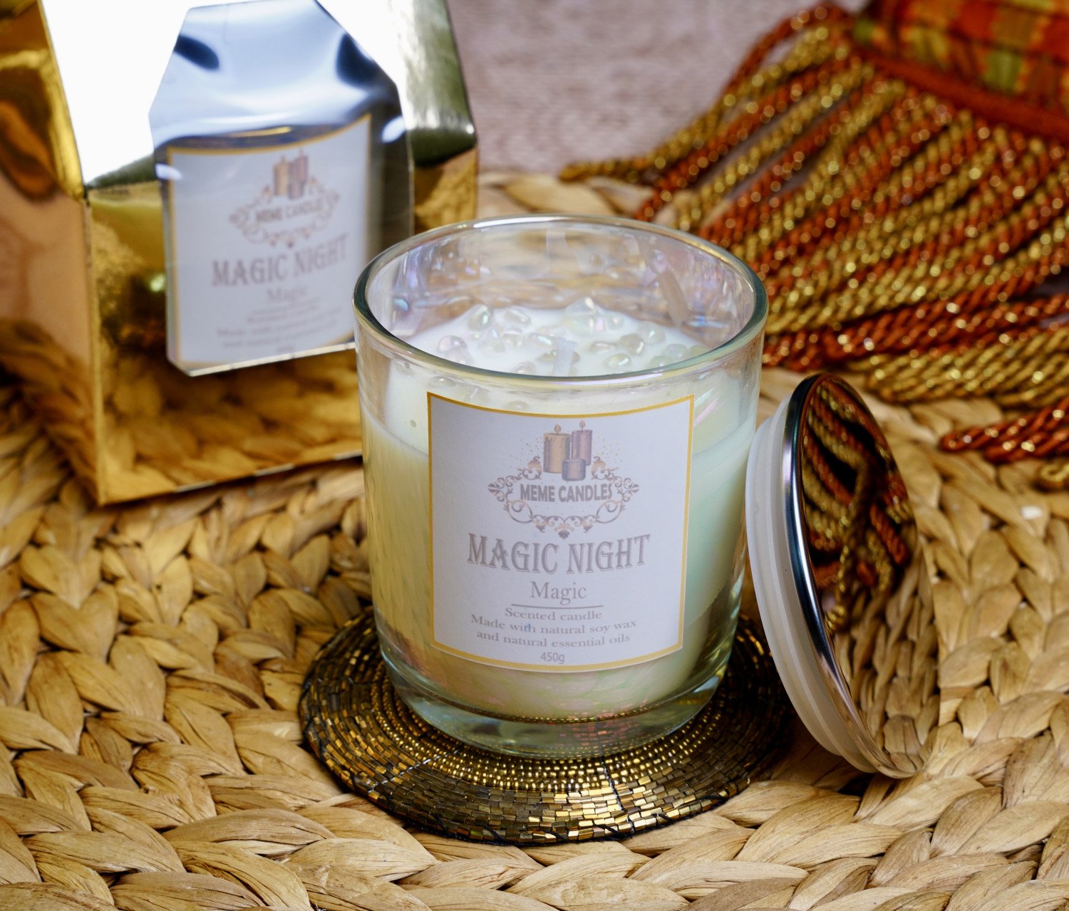 جرة شمع ليلة سحرية بعطر ماجيك