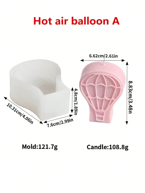 قالب سيليكون على شكل بالون هوائي،